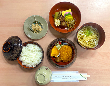 僧兵弁当（葛餅付）